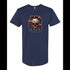 BELLA CANVAS MEN'S LONG BODY URBAN TEE 3006 Colorful Horror Mushrooms Growing Everywhere